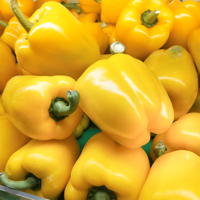 Organic (F2 Hybrid) Capsicum (Yellow) Seeds(Pack Of - 20 Seeds)