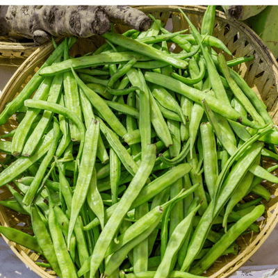 Organic (Desi) Cluster Beans/Gawar Phalli Seeds(Pack Of - 50 Seeds)