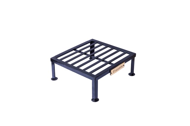 Black Iron Square Plant Stand | Size 18x18 Inches| Set of 4