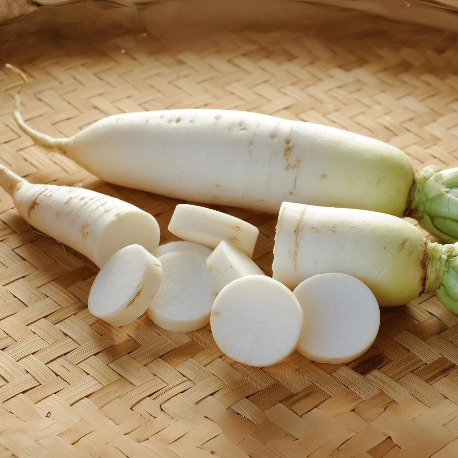 Organic (F3 Hybrid) Radish /Muli  Seeds(Pack Of - 50 Seeds)