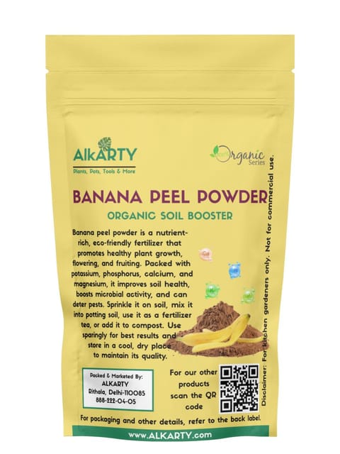 Banana Peel Powder For Plants , 450 Grams