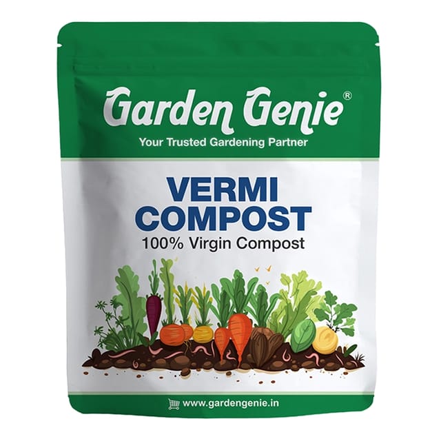 Garden Genie Vermicompost for Plants, 1 KG