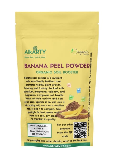 Banana Peel Powder For Plants , 450 Grams