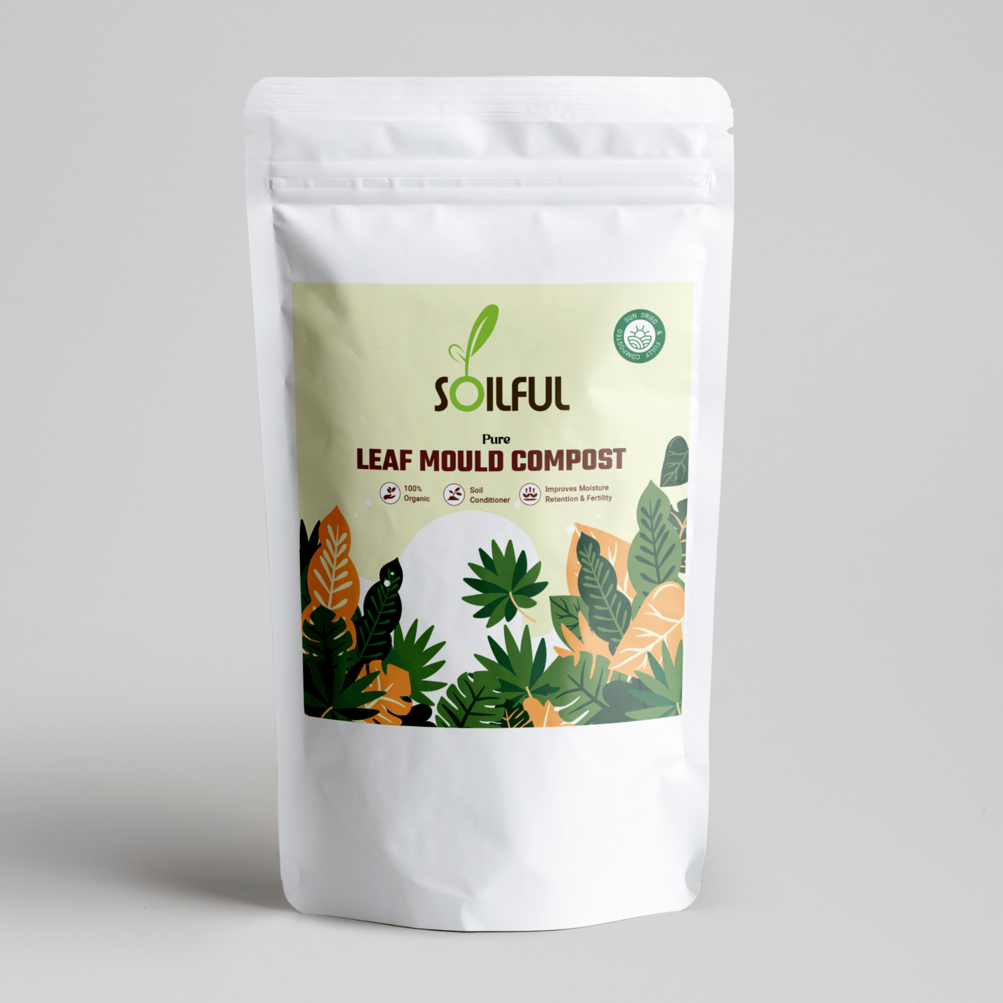 Leaf Mold Compost | Organic Soil Conditioner for Improving Soil Structure & Moisture Retention 1 Kg