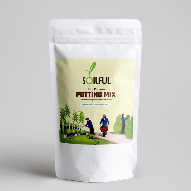 Premium Organic Potting Soil Mix | Nutrient-Rich Blend for Indoor Plants, Container Gardening & Raised Beds | 5 Kg