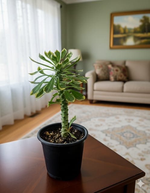 Euphorbia Poissonii Plant Barerooted