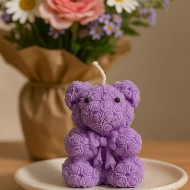 Teddy Bear Scented Candle | Soy Wax