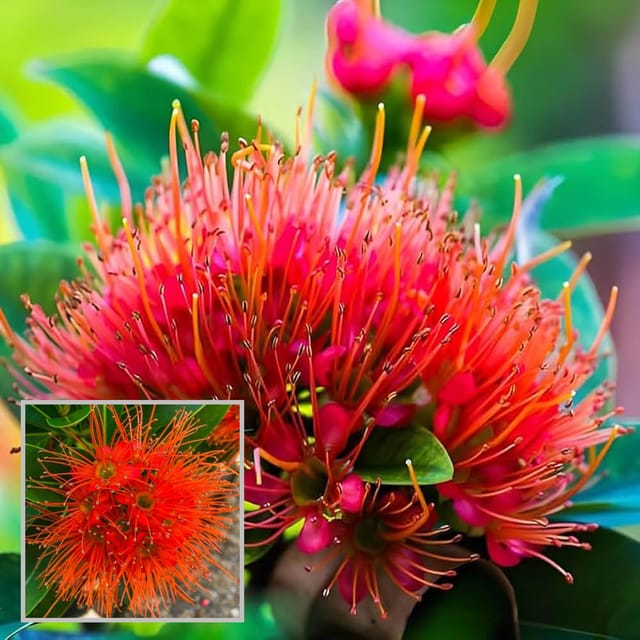 Red Colour Fast Love Flower Plant (1-2 Feet Height)