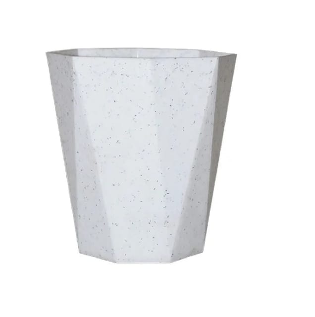 Dyna Pots 4  Inch | Marble White Color | Indoor Planter for Home Decor | Set of 4