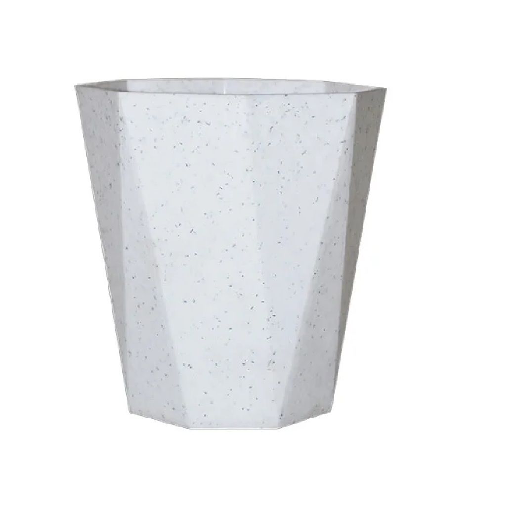 Dyna Pots 4  Inch | Marble White Color | Indoor Planter for Home Decor | Set of 4