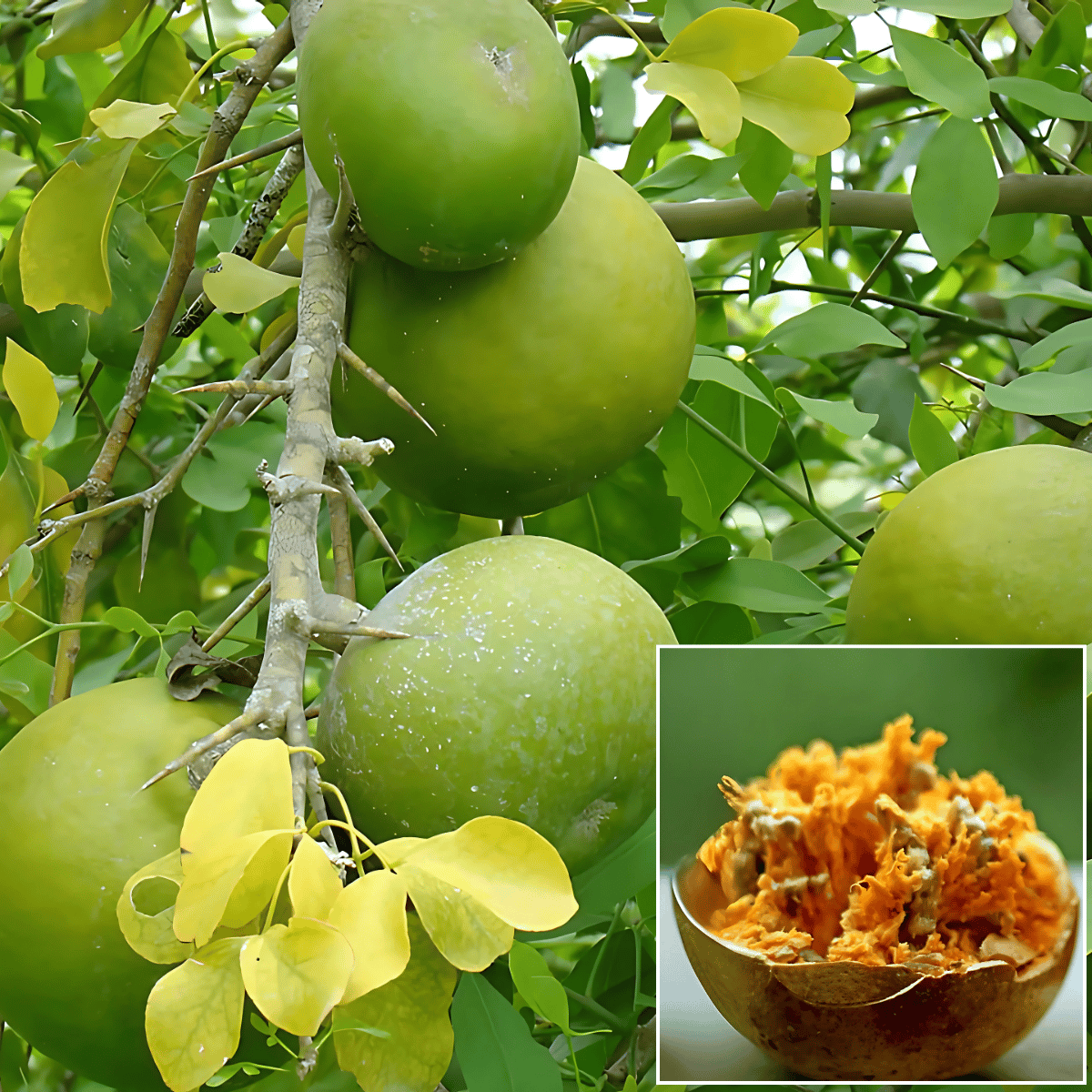 Bael Plant (Grafted) Fruit Plant Height 1.5 ft - 3 ft