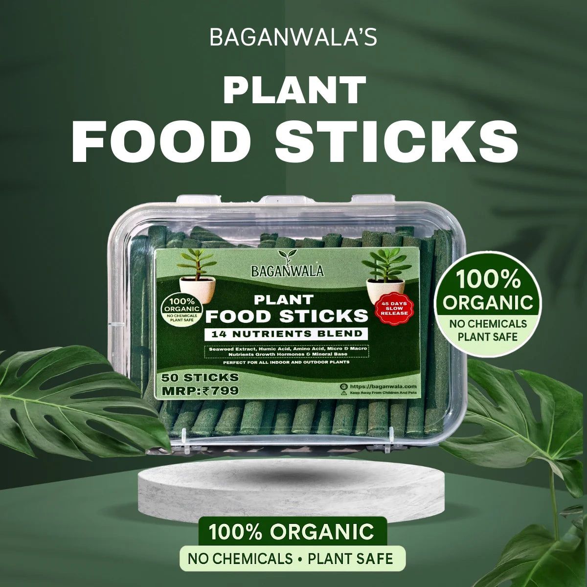 50-Stick Plant Boost Pack - Baganwala
