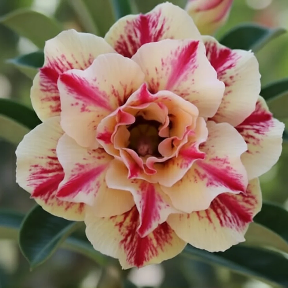 Adenium Rosy Marble Maroon