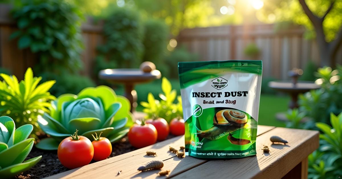 Insect Dust Natural Snail and Slug Control