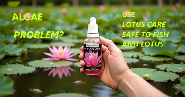 Lotus Care Drops ( An Algea Remover)
