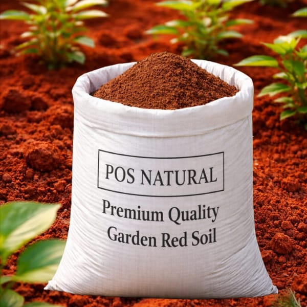 POS Natural Organic Red Soil for Gardening