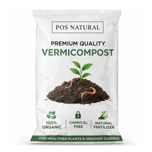 Pos Natural Premium Quality Organic Vermicompost