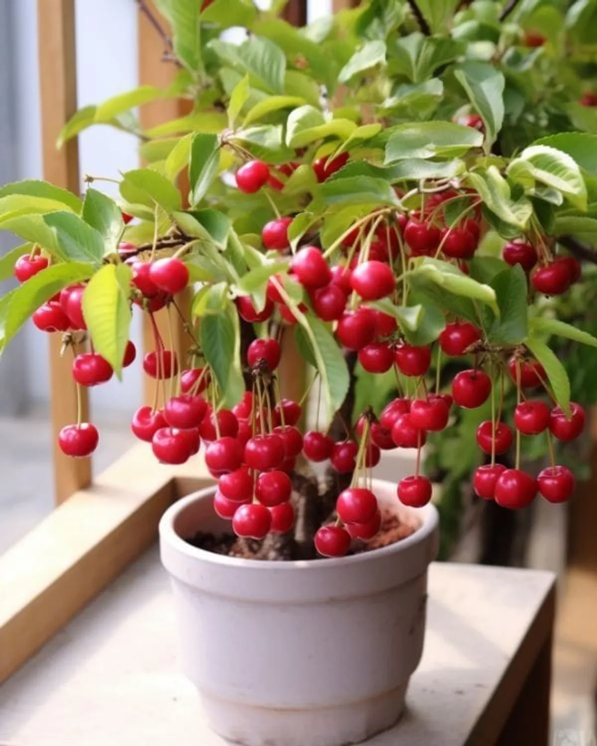 Grafted Lapin's Sweet Cherry Plant Hybrid Variety