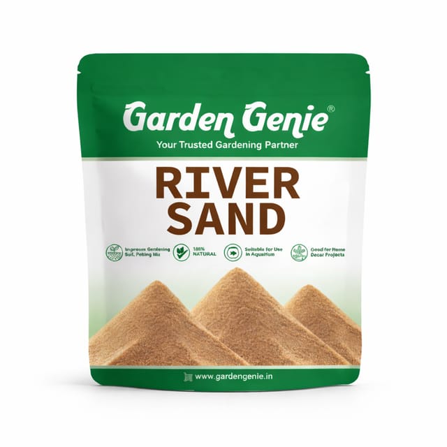 Garden Genie Natural River Sand for Plants Home Garden 900 Gm Garden Genie Natural River Sand for Plants Home Garden 900 Gm