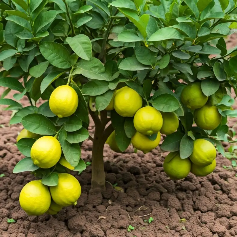 Nimbu All Time Calcutta Pati Lemon Variety Fruit (Air Layering/Grafted) Plants & Tree(1-2 Ft Size)