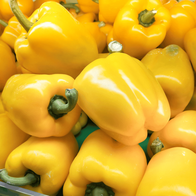 Organic (F2 Hybrid) Capsicum (Yellow) Seeds(Pack Of - 20 Seeds) Organic (F2 Hybrid) Capsicum (Yellow) Seeds(Pack Of - 20 Seeds)