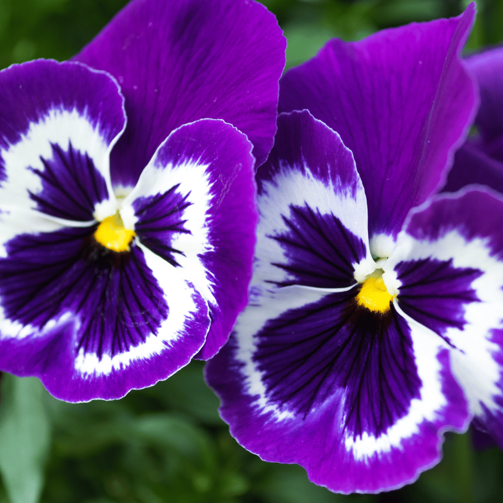 Pansy Purple Flower Seeds βF2 Hybrid (Pack of 20 Seeds)