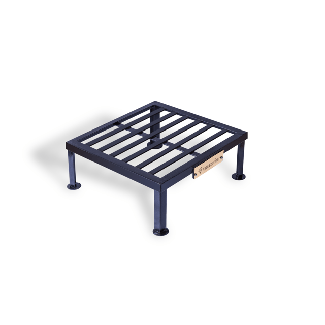 Heavy-Duty Iron Square Plant Stand Set of 2 | Black| 12", 15", 18" Inches| Strong, Durable for Large Pots| Indoor & Outdoor Use- Balcony, Garden, Living Room Heavy-Duty Iron Square Plant Stand Set of 2 | Black| 12", 15", 18" Inches| Strong, Durable for Large Pots| Indoor & Outdoor Use- Balcony, Garden, Living Room