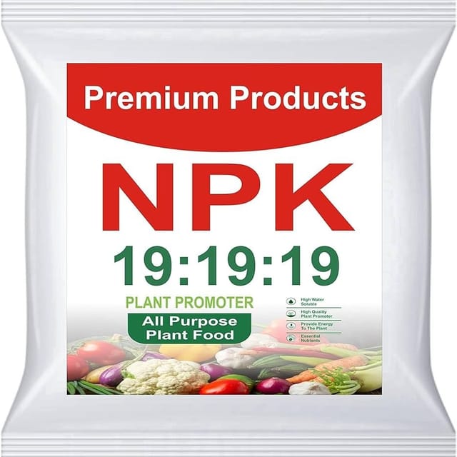 Plants Villa - Npk 19 19 19 Water Soluble Fertilizer_(Pack Of 1Kg) Plants Villa - Npk 19 19 19 Water Soluble Fertilizer_(Pack Of 1Kg)