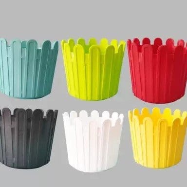 Plants Villa - Gardening Plant Container Set (Pack Of 6)