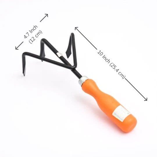 [Plants Glory] Gardening 3 Prong Hand Cultivator No. Mmi 84 Gardeninging Tool