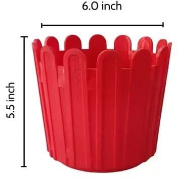 [Plants Glory] Gardening Plant Container Set (Pack Of 6)