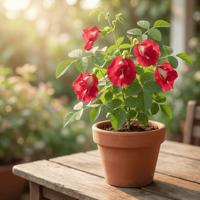 [Plants Glory] Aparajita Flower Plant Red