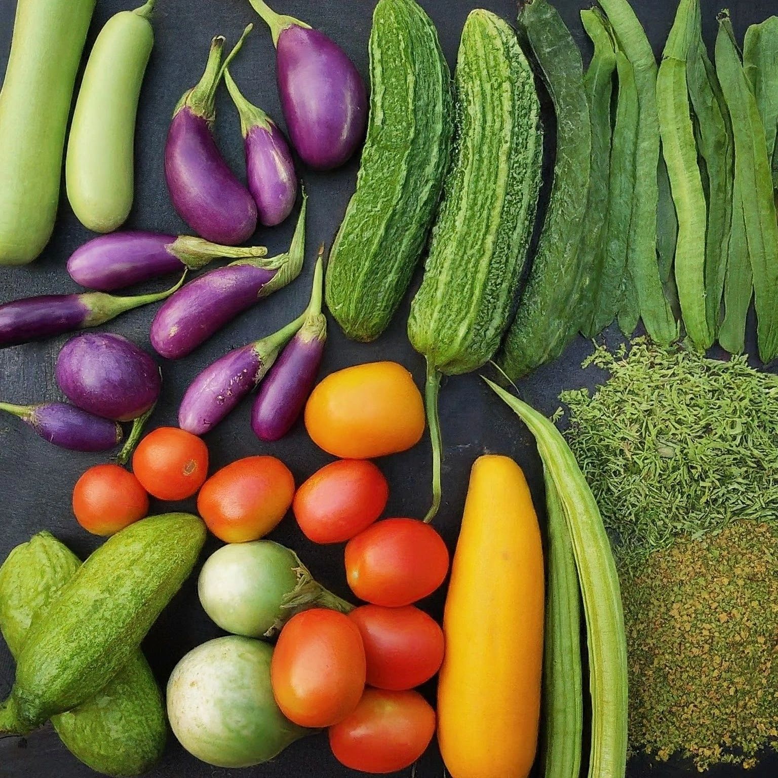 Kitchen Garden Natural Organic Vegetable Seeds (Pack of 12 ) ( Spinach, Choulai, Coriender, Lady Finger, Brinjal, Tomato, Cluster Beans, Fenugreek, Bitter guard, Ridge guard, Bottle Guard, Long Guard, Cucumber ) [RAJ GARDEN PLANTS]