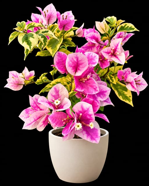 Splash Bougainvillea Variegated Flowering Plant- Grafted