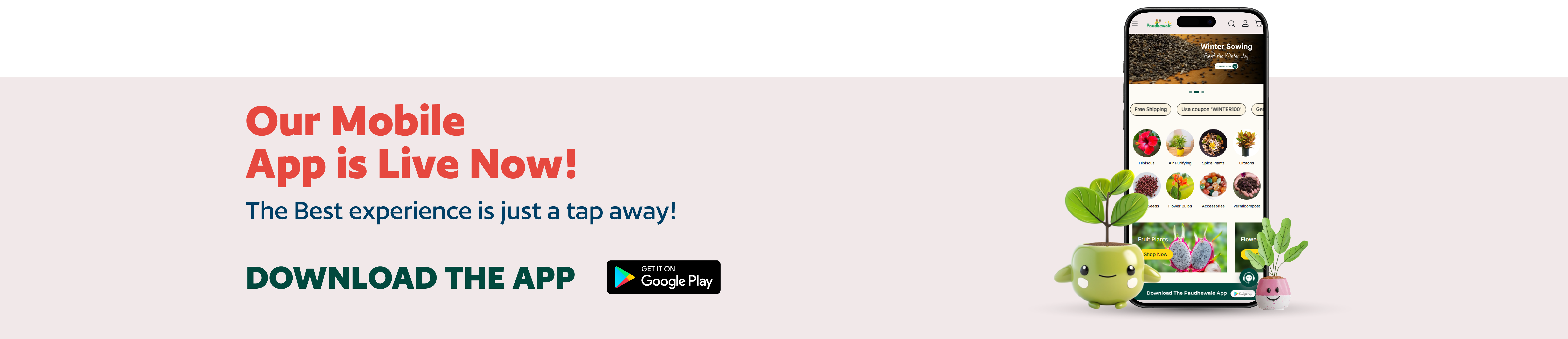 Download the Paudhewale App on Google Play